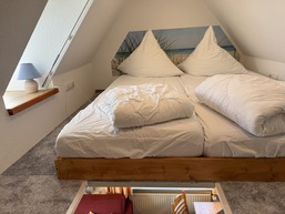 Schlafgelegenheit im Hochbett