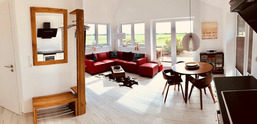 Sitz und Essbereich